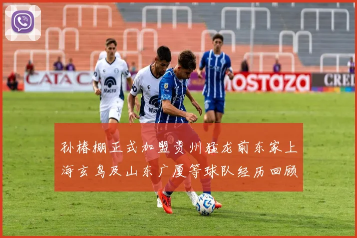 孙椿棚正式加盟贵州猛龙前东家上海玄鸟及山东广厦等球队经历回顾